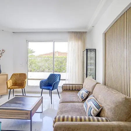 Le Cap St-charles - Spacieux Dernier Etage - Terrasses - Climatisation - Parking Apartment Juan-les-Pins