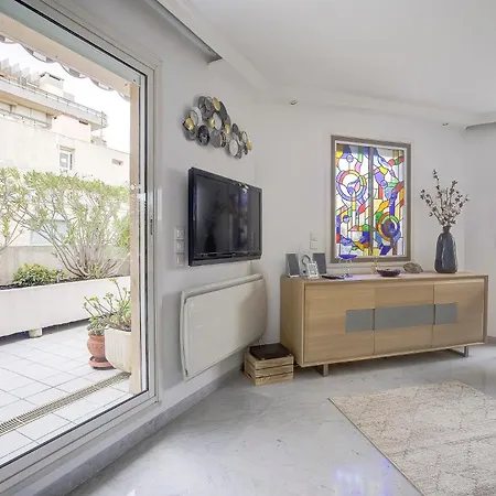 Le Cap St-charles - Spacieux Dernier Etage - Terrasses - Climatisation - Parking ז'ואן-לה-פינס