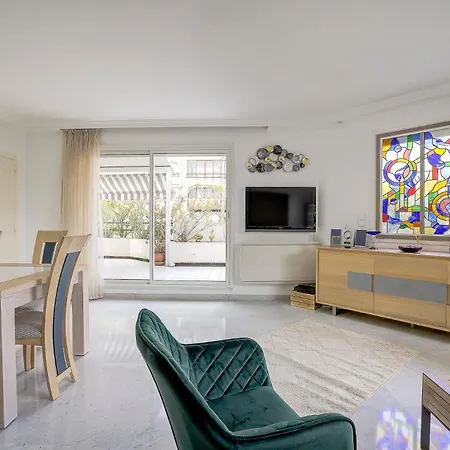 Le Cap St-charles - Spacieux Dernier Etage - Terrasses - Climatisation - Parking ז'ואן-לה-פינס