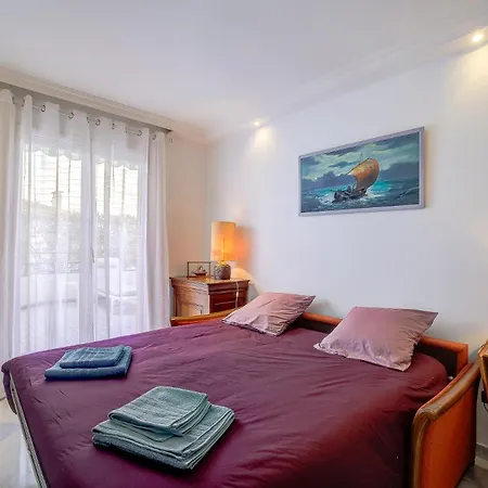 Le Cap St-charles - Spacieux Dernier étage - Terrasses - Climatisation - Parking * Juan-les-Pins