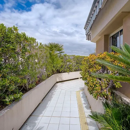 Le Cap St-charles - Spacieux Dernier Etage - Terrasses - Climatisation - Parking * ז'ואן-לה-פינס