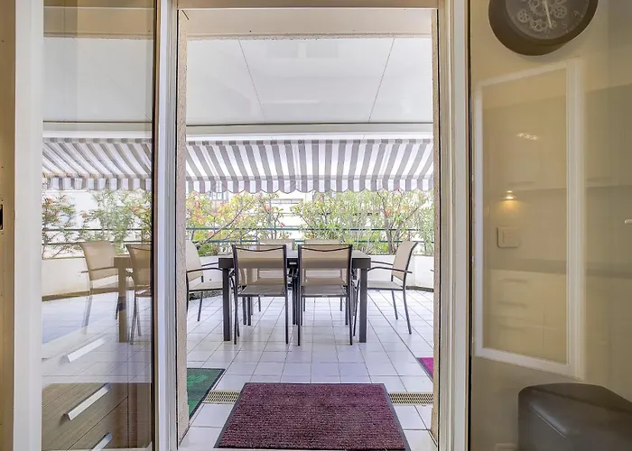 Le Cap St-charles - Spacieux Dernier étage - Terrasses - Climatisation - Parking Appartamento Juan-les-Pins